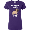 Pug - My brain is 80% T Shirts?