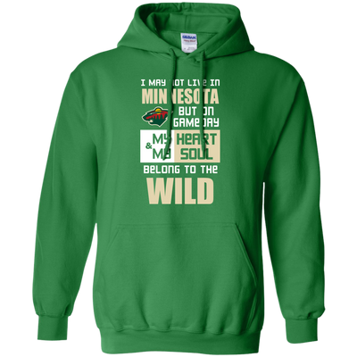 My Heart And My Soul Belong To The Minnesota Wild T Shirts