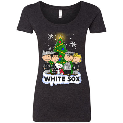 Snoopy The Peanuts Chicago White Sox Christmas T Shirts