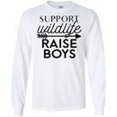 Support Wildlife Raise Boys T Shirts V1