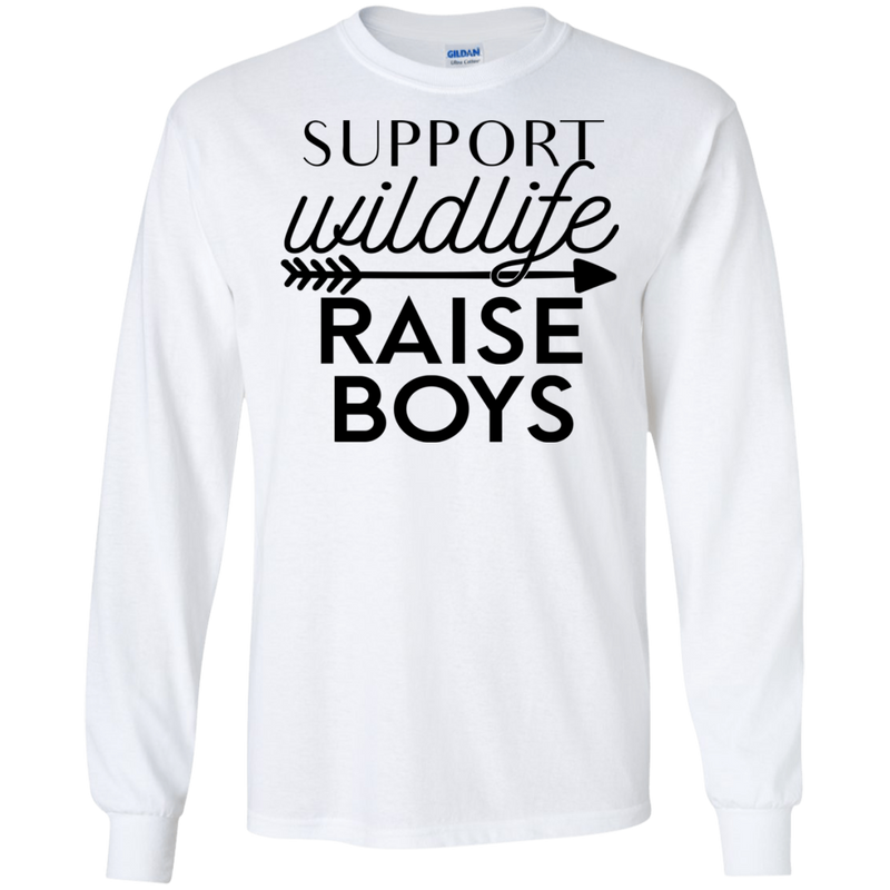 Support Wildlife Raise Boys T Shirts V1