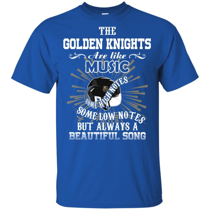 The Vegas Golden Knights Are Like Music T Shirt
