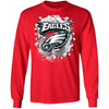 Colorful Earthquake Art Philadelphia Eagles T Shirt