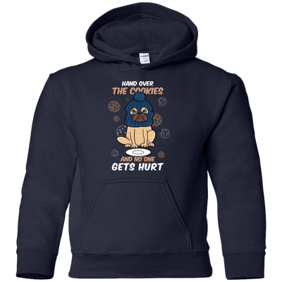 Hand Over The Cookies And No One Gets Hurt Pug T Shirts