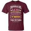 She Will Do It Twice And Take Pictures Central Michigan Chippewas T Shirt