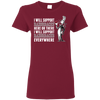 I Will Support Everywhere Arkansas Razorbacks T Shirts