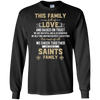 We Are A New Orleans Saints Family T Shirt