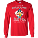 I'm Not Wonder Woman Cincinnati Reds T Shirts