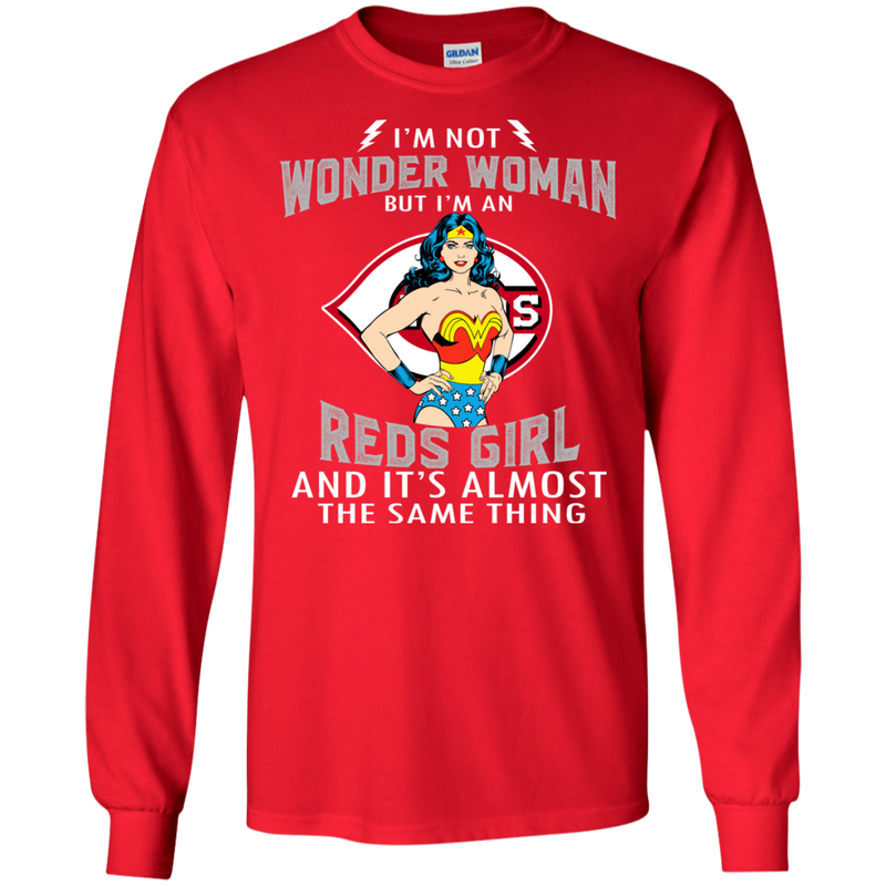 I'm Not Wonder Woman Cincinnati Reds T Shirts