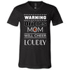 Warning Mom Will Cheer Loudly Baltimore Orioles T Shirts