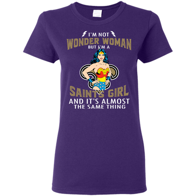 I'm Not Wonder Woman New Orleans Saints T Shirts