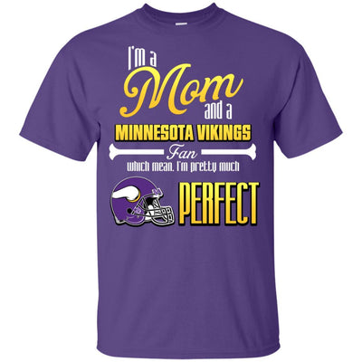 Cool Pretty Perfect Mom Fan Minnesota Vikings T Shirt