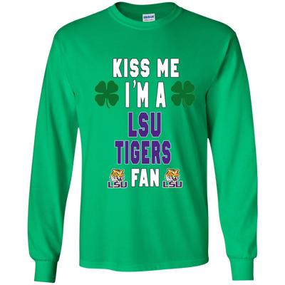 Fabulous Patrick's Day Stunning Logo LSU Tigers T Shirts