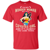 I'm Not Wonder Woman Arizona Coyotes T Shirts