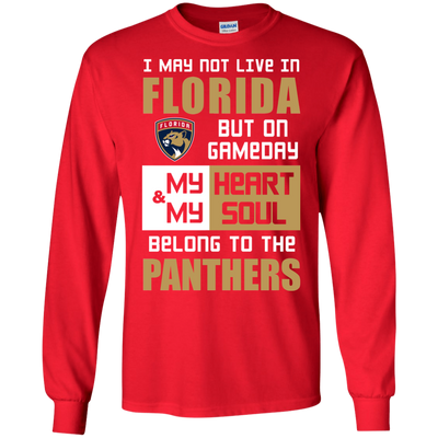 My Heart And My Soul Belong To The Florida Panthers T Shirts