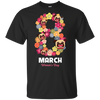 Women's Day Pug T Shirts