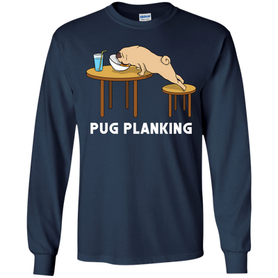 Pug Planking T Shirts