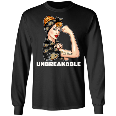 Beautiful Girl Unbreakable Go Anaheim Ducks T Shirt