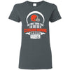 The Only Thing Dad Loves His Daughter Fan Cleveland Browns T Shirt