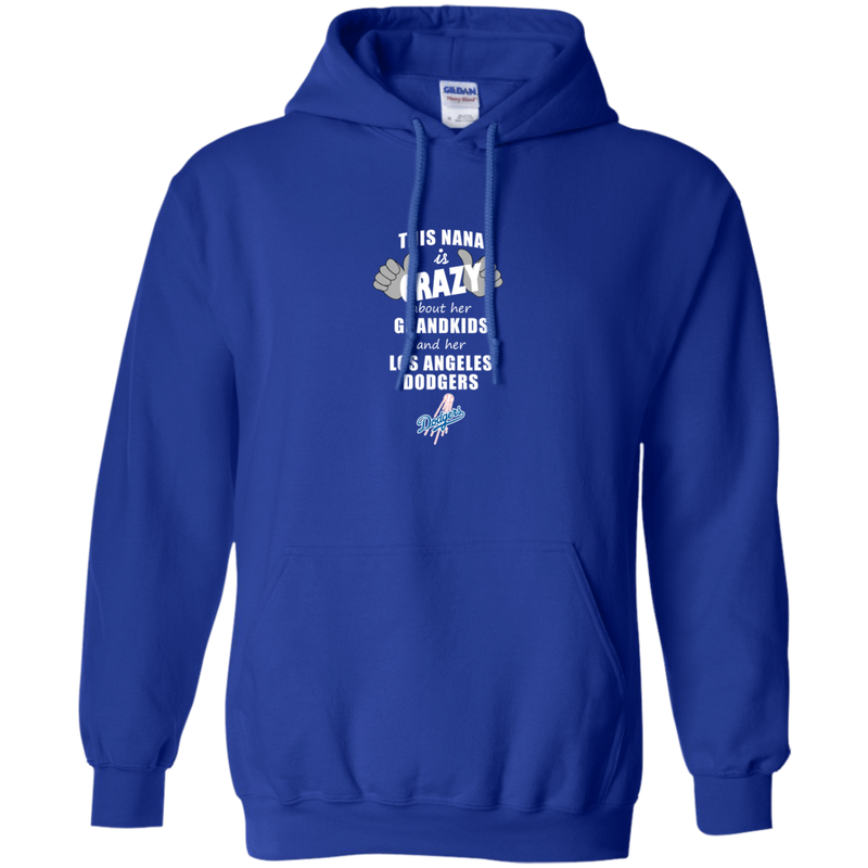 This Nana Is Crazy About Her Grandkids And Her Los Angeles Dodgers T Shirts
