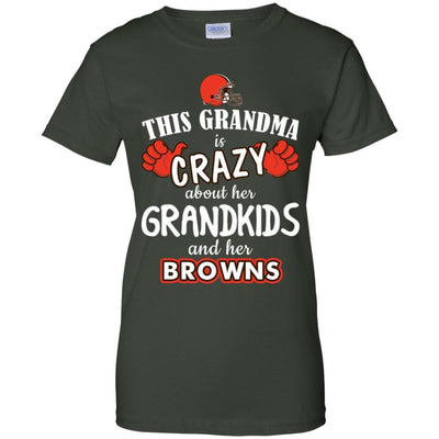 This Grandma Is Crazy About Her Grandkids And Her Cleveland Browns T Shirt