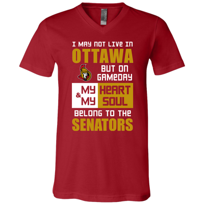 My Heart And My Soul Belong To The Ottawa Senators T Shirts