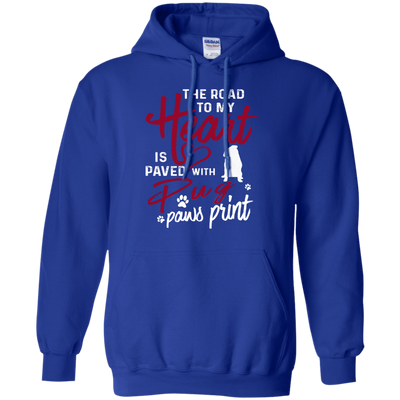 Pug - The Road To My Heart T Shirts