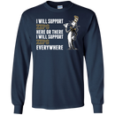 I Will Support Everywhere Akron Zips T Shirts