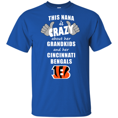 This Nana Is Crazy About Her Grandkids And Her Cincinnati Bengals T Shirts