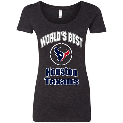 Amazing World's Best Dad Houston Texan T Shirts