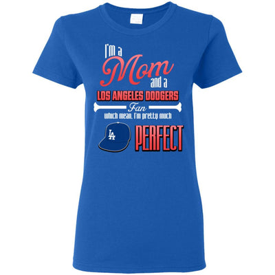 Cool Pretty Perfect Mom Fan Los Angeles Dodgers T Shirt