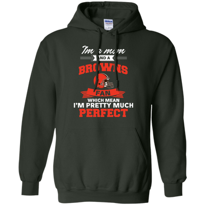 I'm A Mom And A Cleveland Browns Fan T Shirt