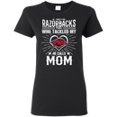He Calls Mom Who Tackled My Arkansas Razorbacks T Shirts
