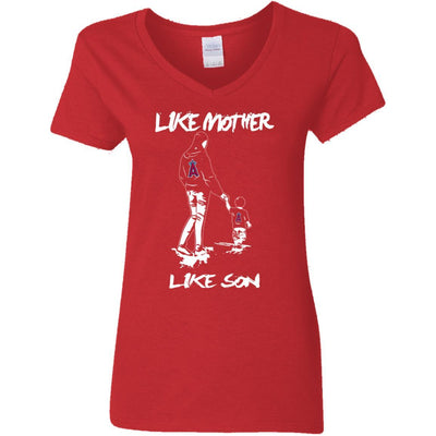 Like Mother Like Son Los Angeles Angels T Shirt