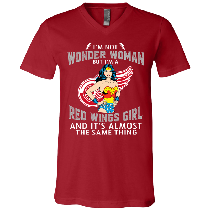 I'm Not Wonder Woman Detroit Red Wings T Shirts