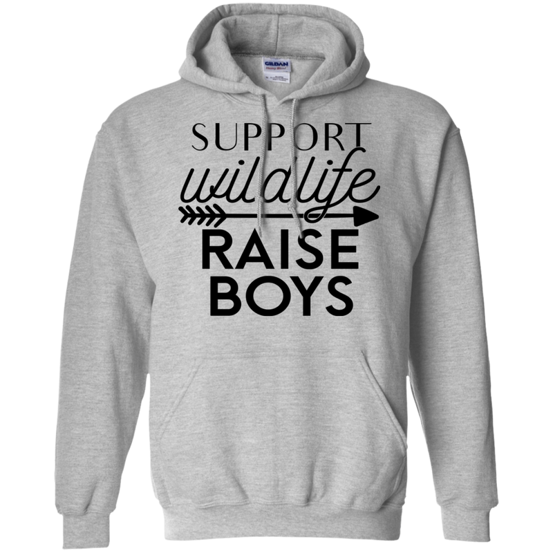 Support Wildlife Raise Boys T Shirts V1