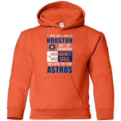 My Heart And My Soul Belong To The Houston Astros T Shirts