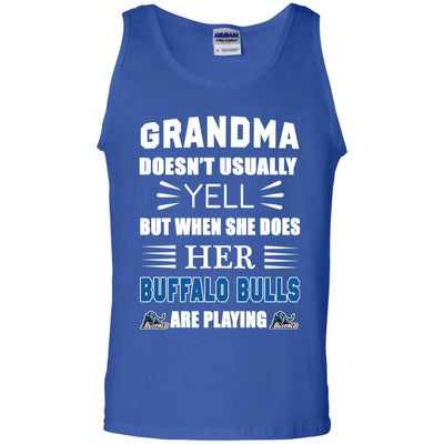 Grandma Doesn't Usually Yell Buffalo Bulls T Shirts