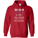 Warning Mom Will Cheer Loudly Arizona State Sun Devils T Shirts