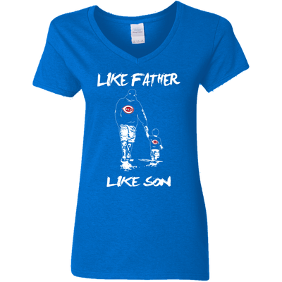 Happy Like Father Like Son Cincinnati Reds T Shirts