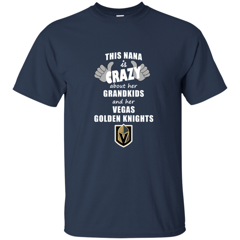 This Nana Is Crazy About Her Grandkids And Her Vegas Golden Knights T Shirts