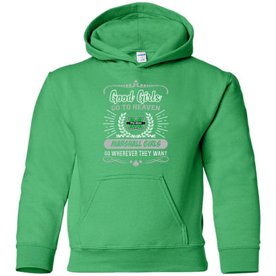 Good Girls Go To Heaven Marshall Thundering Herd Girls T Shirts