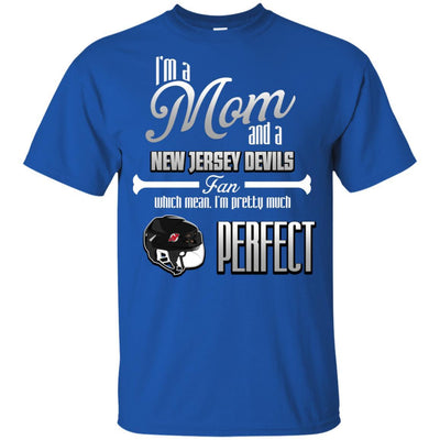 Cool Pretty Perfect Mom Fan New Jersey Devils T Shirt