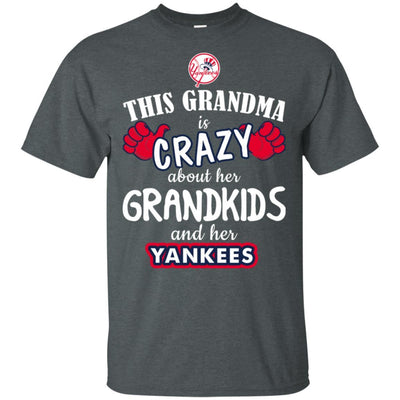 This Grandma Is Crazy About Her Grandkids And Her New York Yankees T Shirt