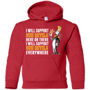 I Will Support Everywhere Arizona State Sun Devils T Shirts