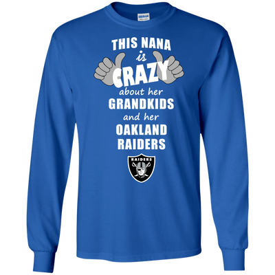 This Nana Is Crazy About Her Grandkids And Her Oakland Raiders T Shirts