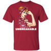 Beautiful Girl Unbreakable Go Montreal Canadiens T Shirt