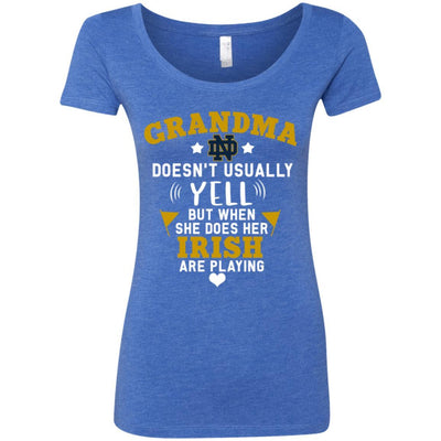 But Different When She Does Her Notre Dame Fighting Irish Are Playing T Shirts