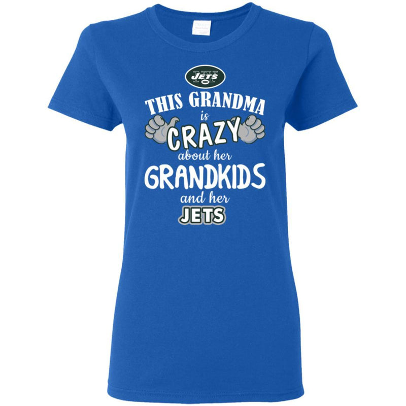 This Grandma Is Crazy About Her Grandkids And Her New York Jets T Shirt