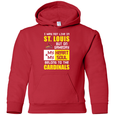 My Heart And My Soul Belong To The St. Louis Cardinals T Shirts